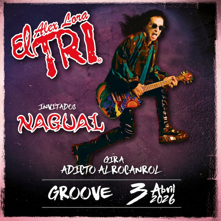 El Tri vuelve a Argentina 2026: Álex Lora celebra 56 años de rock con show en Groove