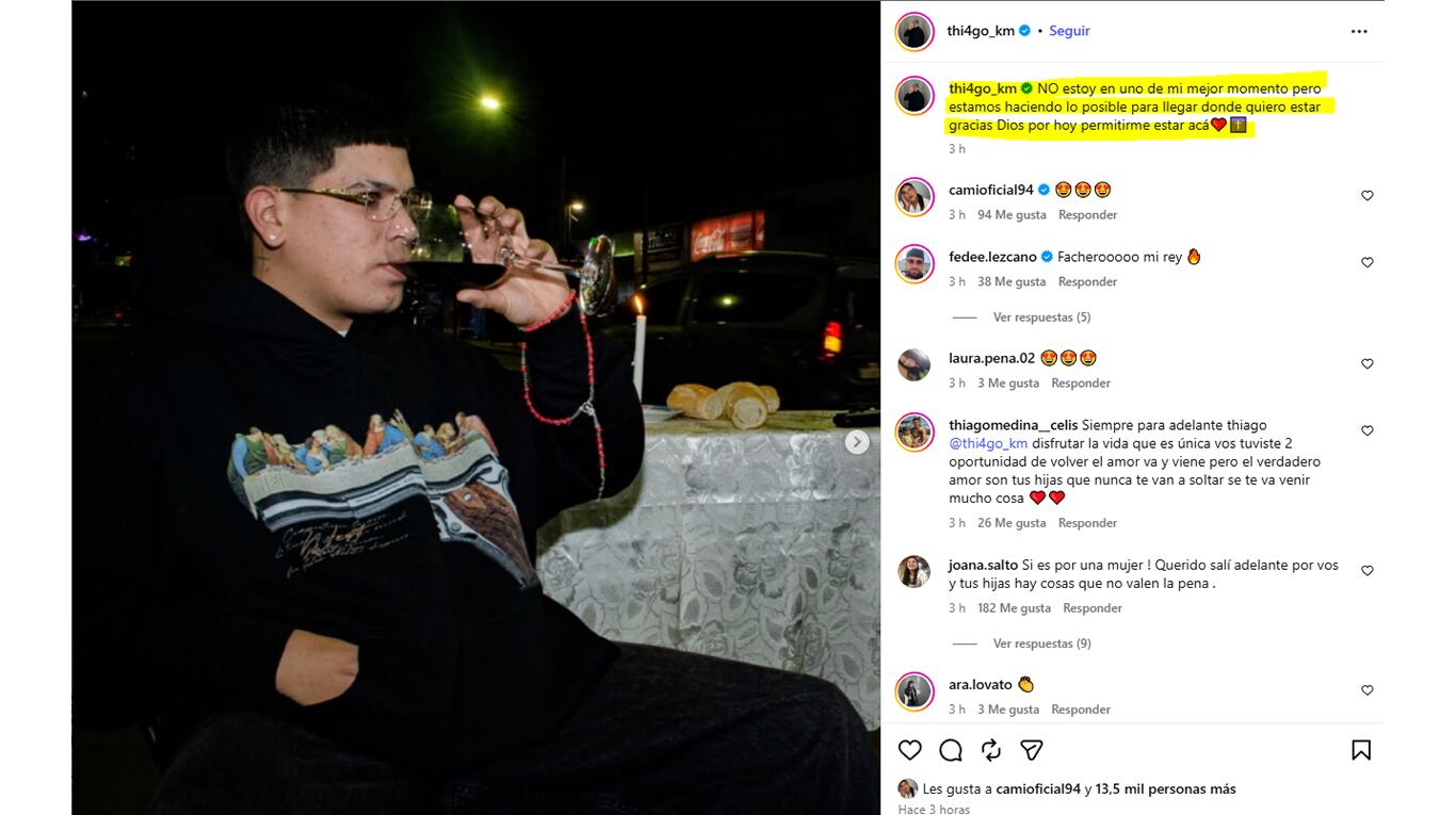 Thiago Medina confiesa su malestar tras el romance de Daniela Celis con Nick Sicaro — image 3