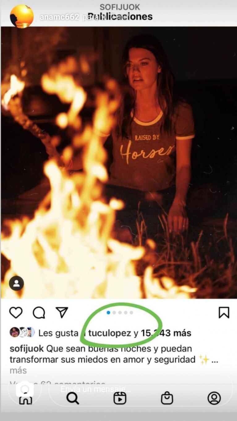 El Tucu López y sus llamativos "me gusta" a Jujuy Jiménez en Instagram tras su separación de Jimena Barón