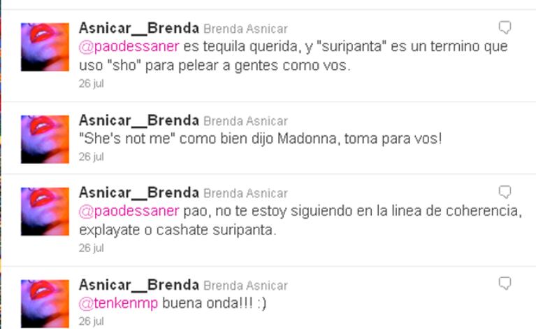 El tweet de Asnicar que generó suspicacias (Foto: Twitter). 