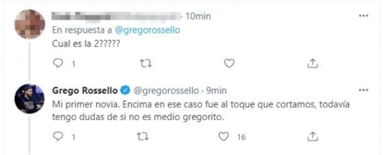 El tweet de Grego Rosello luego de que su ex, Stephanie Demner, confirmara su embarazo: "Yo estoy haciéndome un fernet un martes"