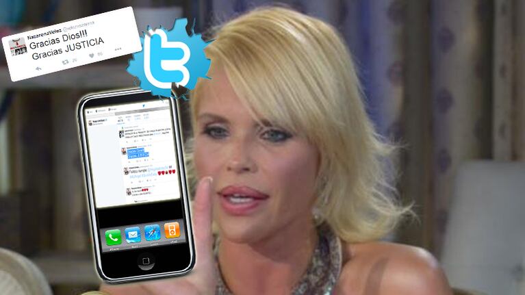 El tweet de Nazarena Vélez tras la imputación de Federico Bal (Foto: web y Twitter)