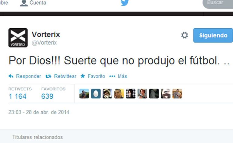 El tweet de Pergolini dedicado a Marcelo Tinelli (Foto: Captura). 