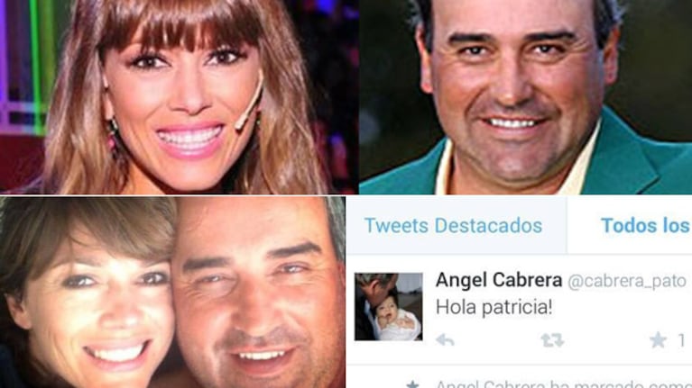 El tweet del Pato Cabrera para Coki Ramírez. La relación sigue en pie. (Fotos: Twitter y archivo Web)