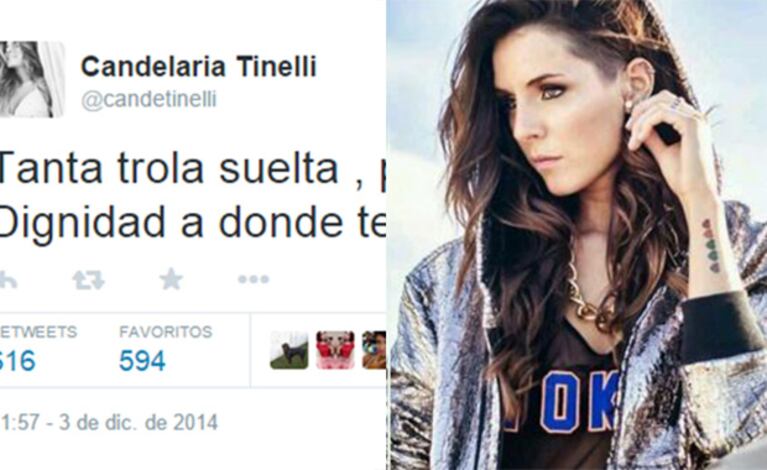 El tweet furioso de Candelaria Tinelli: "Tanta trola suelta, por Dios. Dignidad, ¿a dónde te fuiste?"
