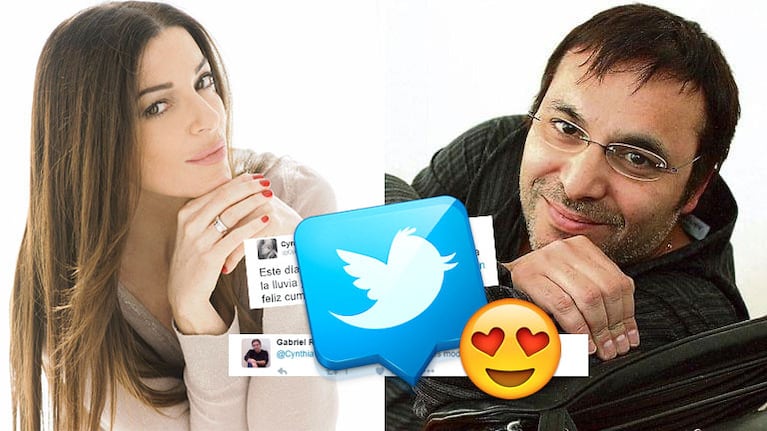 El tweet súper romántico de Cynthia Wila por el cumpleaños de Gabriel Rolón (Foto: web y Twitter)