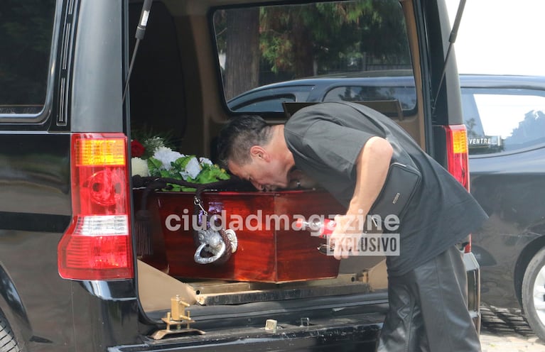 El último adiós a Camila Perissé (Foto: Movilpress).