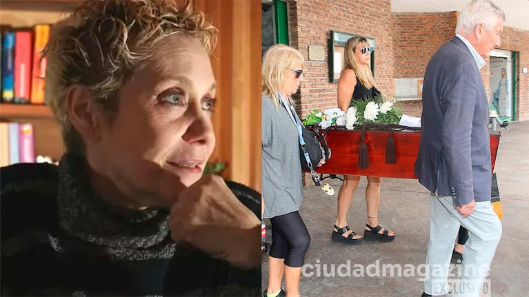 El último adiós a Camila Perissé (Foto: Movilpress).