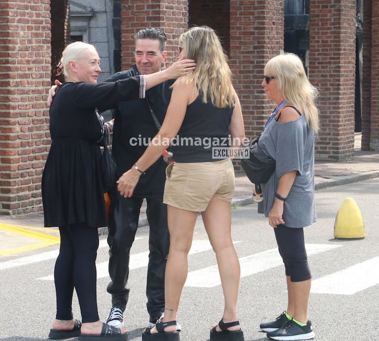 El último adiós a Camila Perissé (Foto: Movilpress).