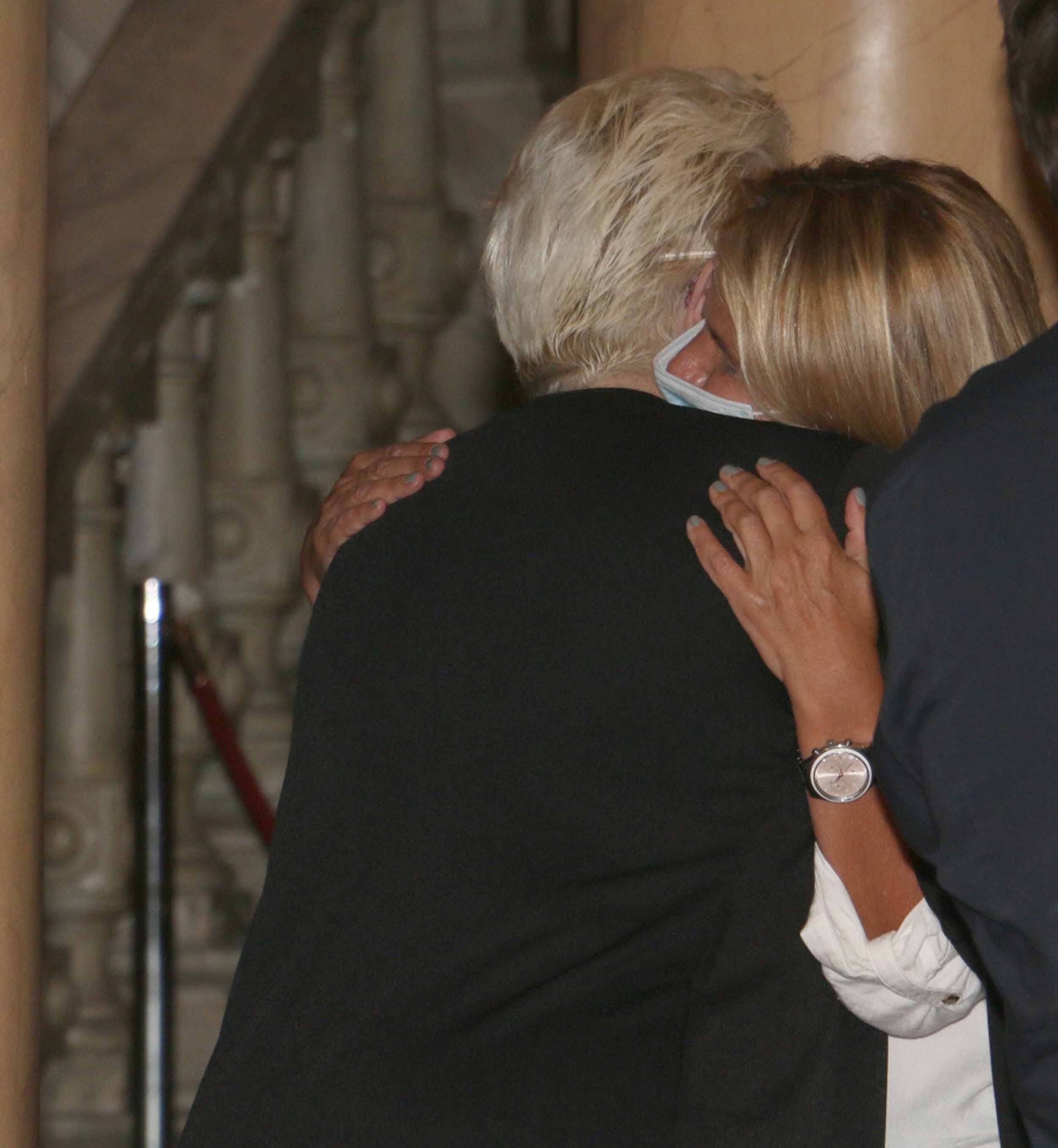 El último adiós a Carlín Calvo en el teatro Liceo. (Foto: Movilpress)