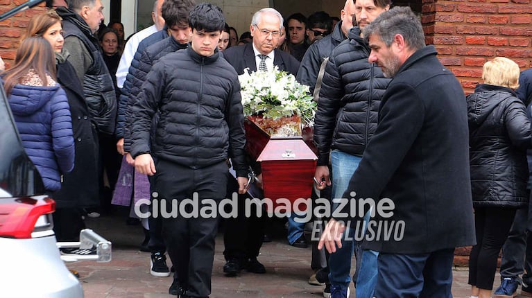 El último adiós a Fernando Confessore (Foto: Movilpress)