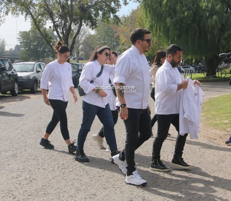 El último adiós a Guillermo Calabrese: las fotos de la despedida al reconocido chef 