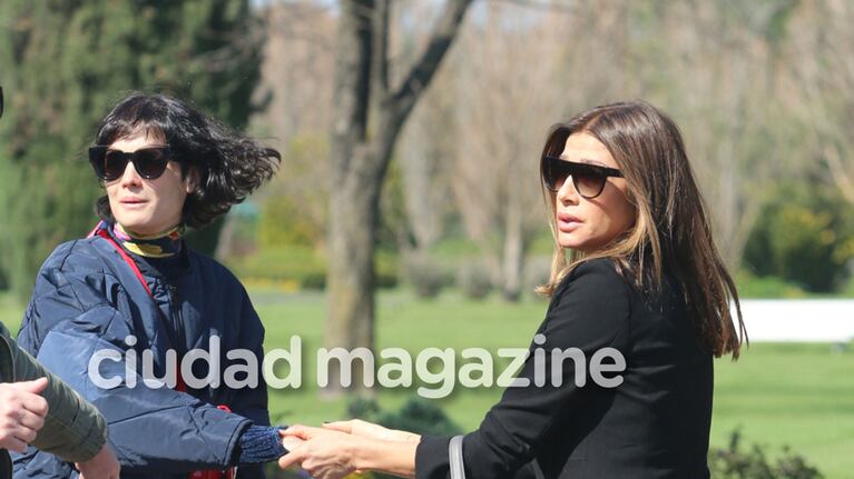 El último adiós a la madre de Araceli González. (Foto: Movilpress)