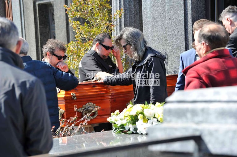 El último adiós a Miguel Zavaleta (Foto: Movilpress).