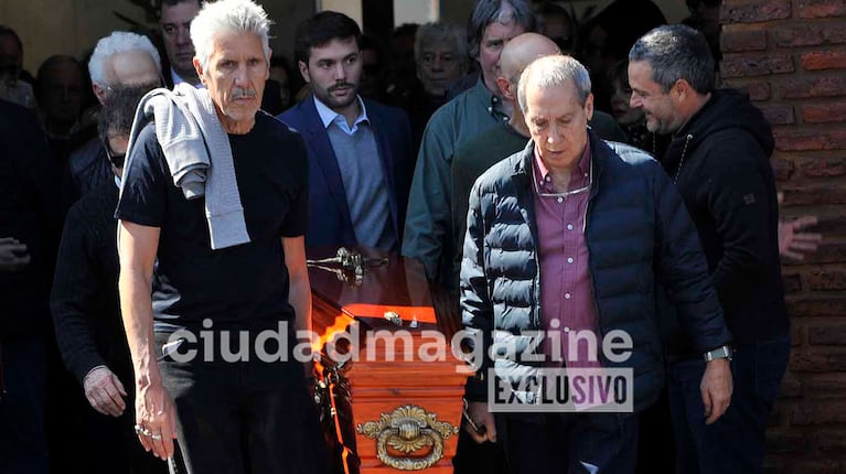 El último adiós a Miguel Zavaleta (Foto: Movilpress).