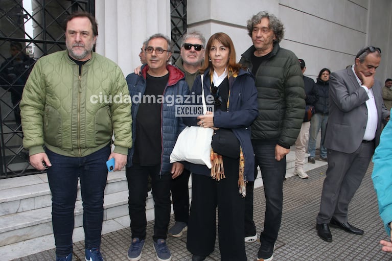 El último adiós a Piero De Benedictis. (Foto: Movilpress)