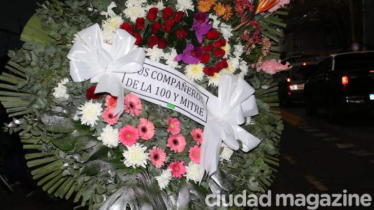 El último adiós a Sergio Gendler. Foto: Movilpress