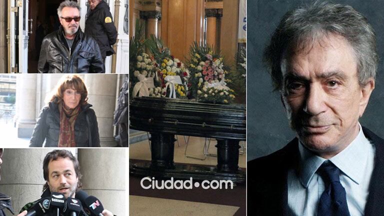 El último adiós a Sergio Renán (Foto: Movilpress)