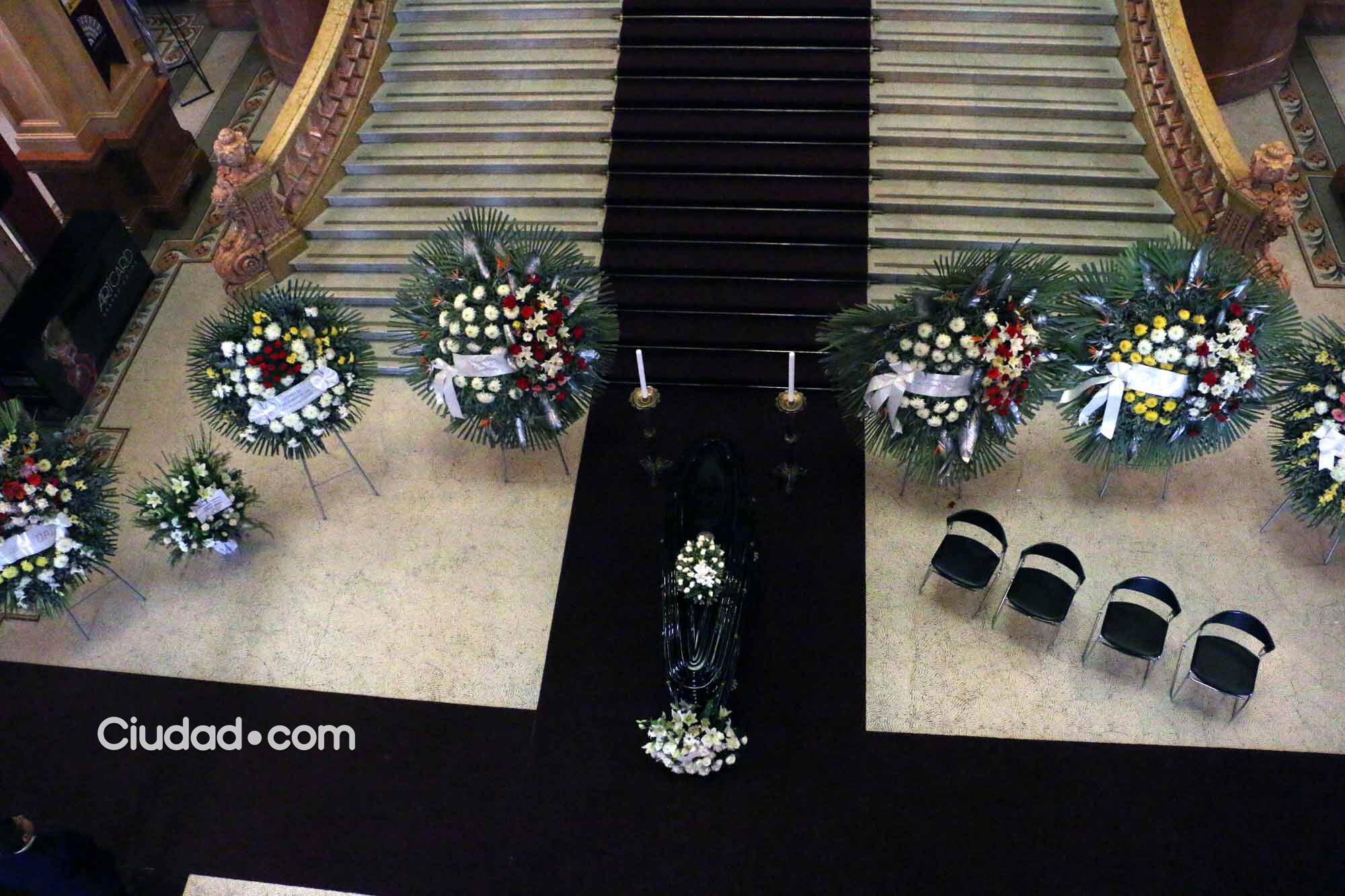 El último adiós a Sergio Renán (Foto: Movilpress)
