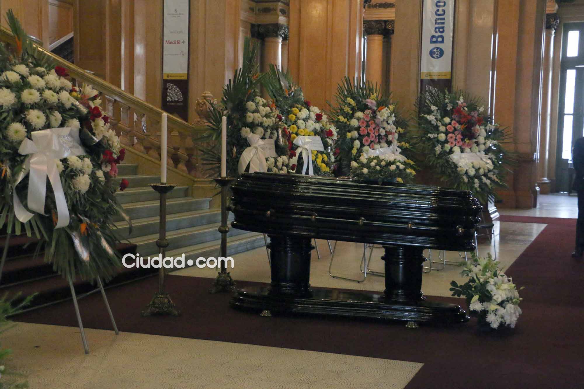 El último adiós a Sergio Renán (Foto: Movilpress)