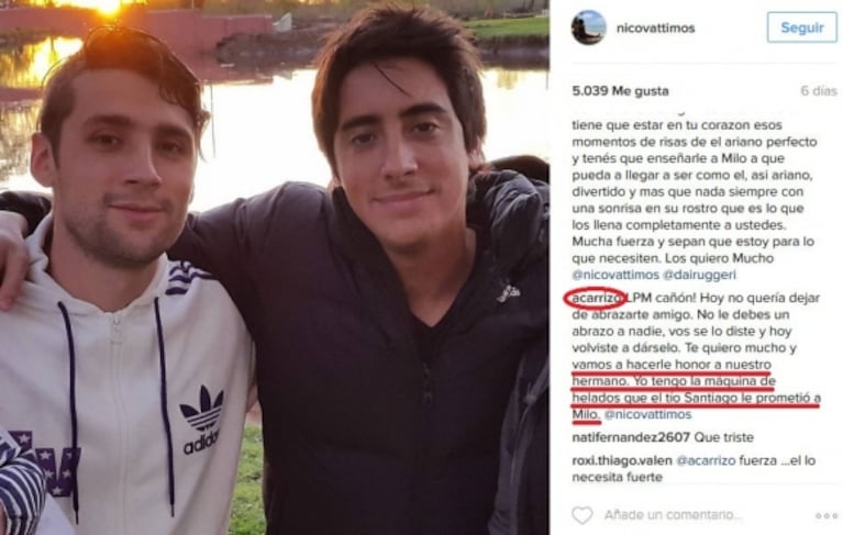 El último gran gesto de amor de Santi Vázquez, revelado por su exconcuñado y un amigo que compartió sus últimas vacaciones