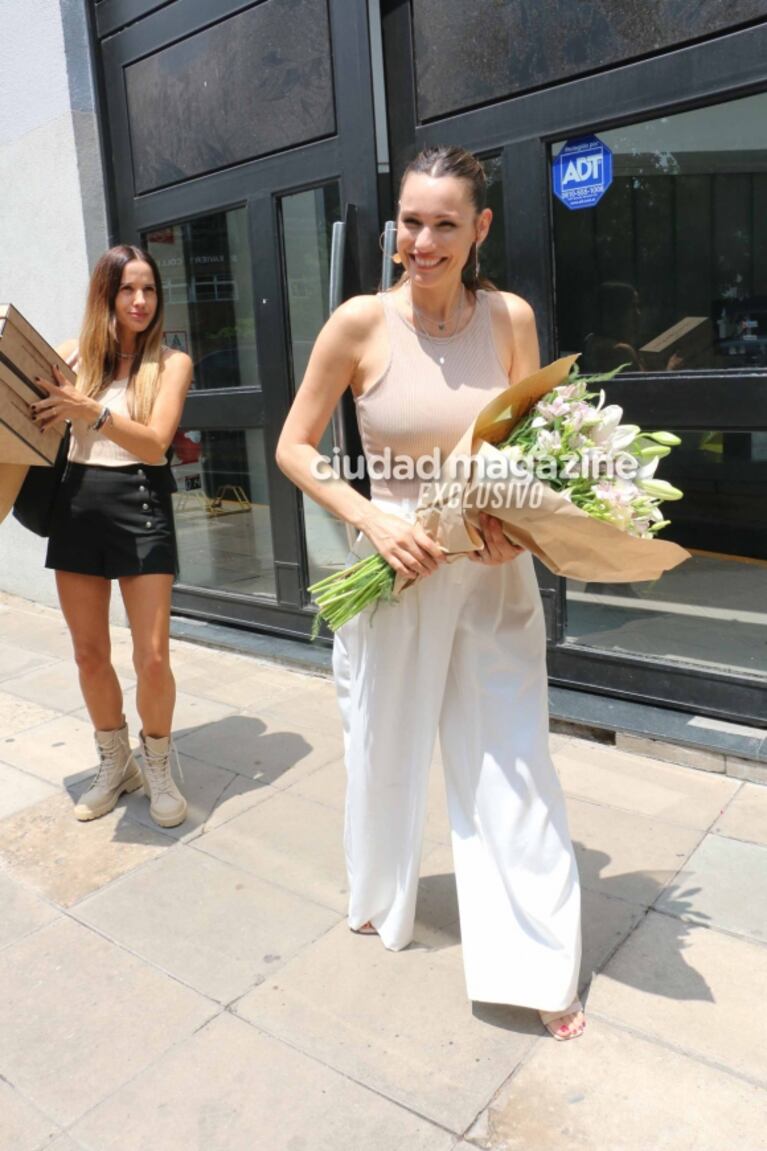 El último programa de Pampita, por dentro: las fotos del backstage a puro brindis y baile