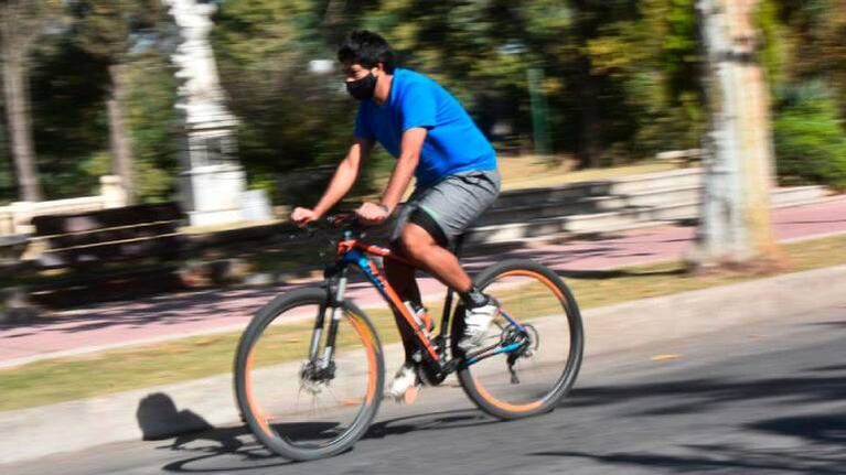 El uso de la bicicleta creció un 83% durante la cuarentena en el país