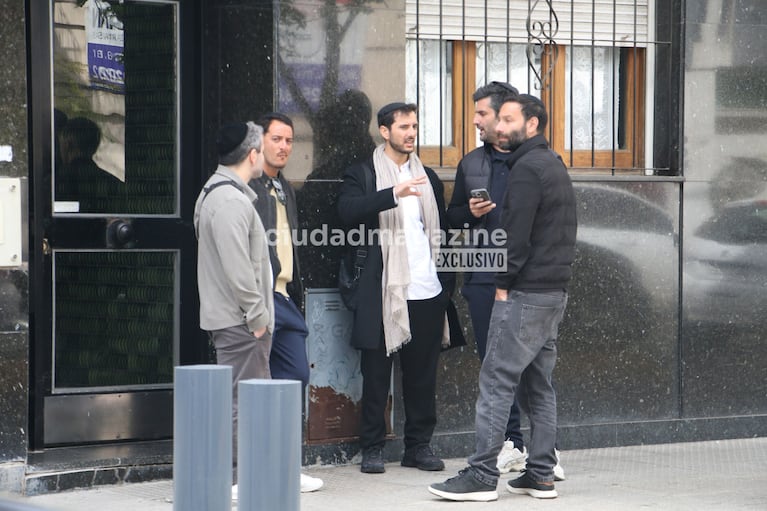 El velatorio de Chiche Gelblung. (Foto: Movilpress)