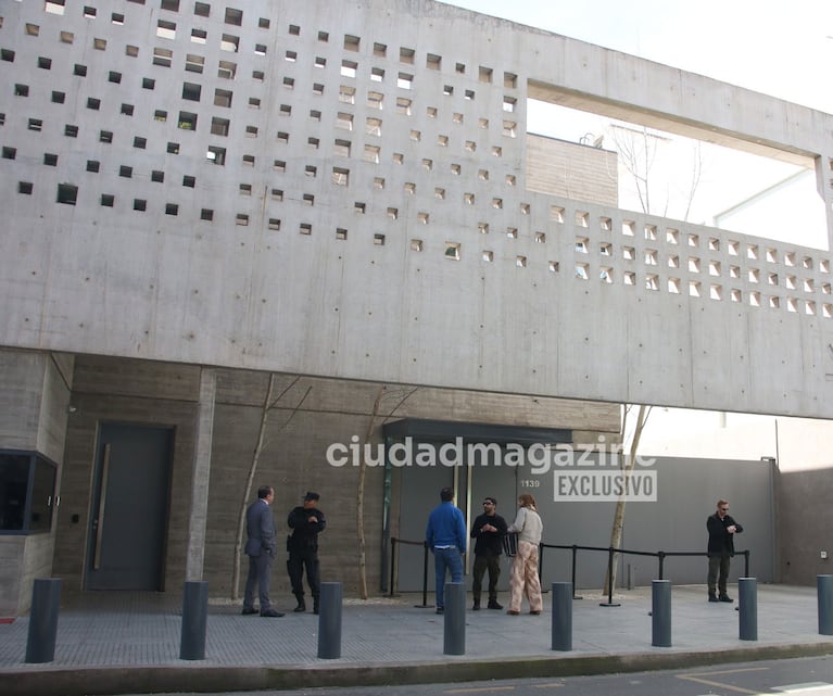 El velatorio de Chiche Gelblung. (Foto: Movilpress)