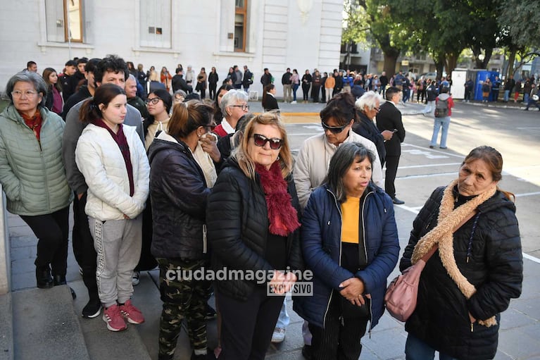 El velatorio de Locomotora Oliveras. Foto: rsfotos/unargency