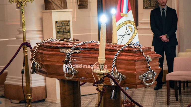 El velatorio de Locomotora Oliveras. Foto: rsfotos/unargency