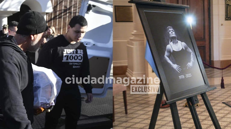El velatorio de Locomotora Oliveras. Fotos: rsfotos/unargency
