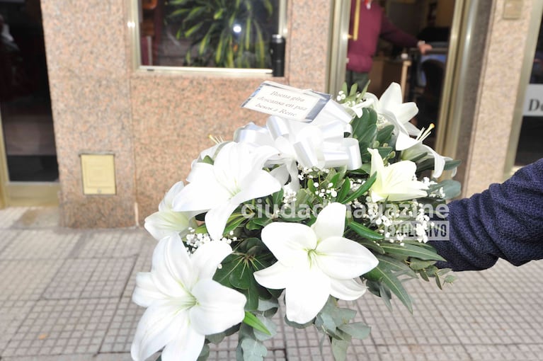 El velorio de María Rosa Fugazot (Foto: Movilpress).