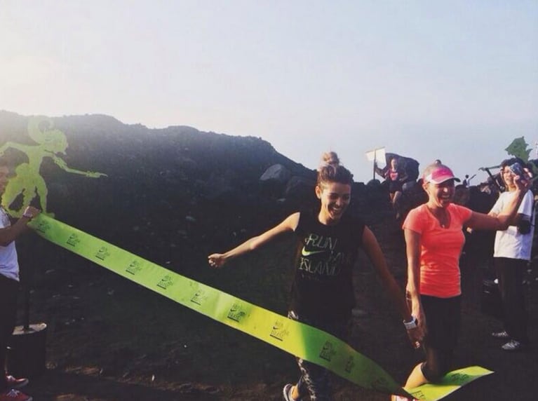 El viaje de Calu Rivero a Indonesia. (Foto: @riverocalu)