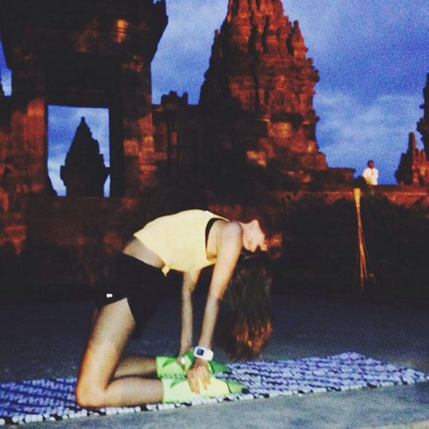 El viaje de Calu Rivero a Indonesia. (Foto: @riverocalu)