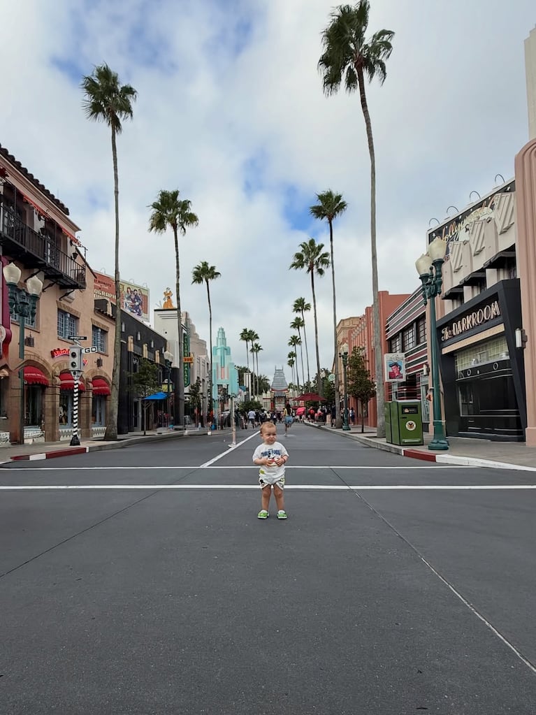 El viaje de Sol Pérez a Disney con su hijo, Marco (Foto: Instagram @lasobrideperez)