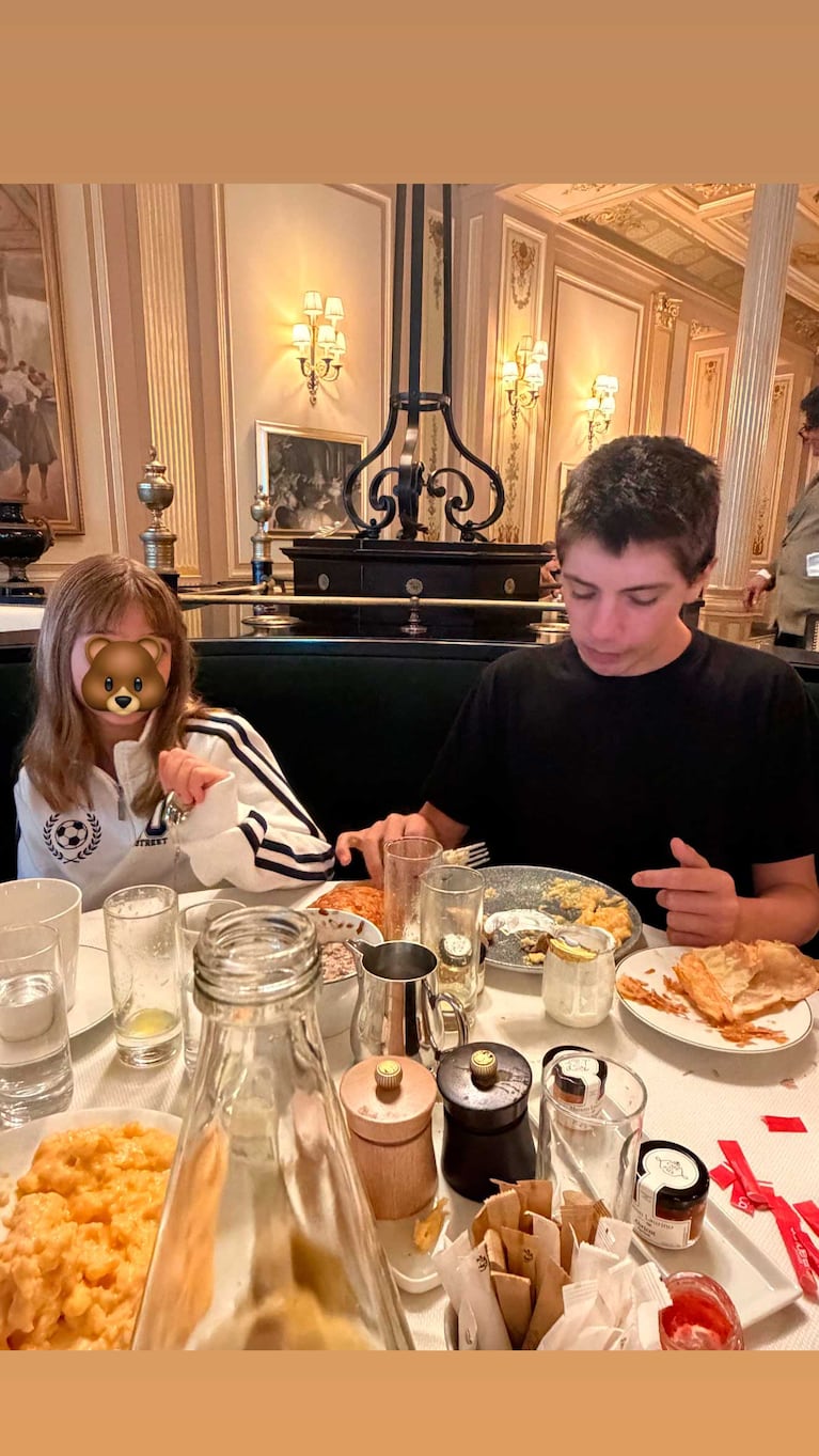 El viaje de Wanda Nara y sus hijos a París (Fotos: Instagram @wanda_nara)