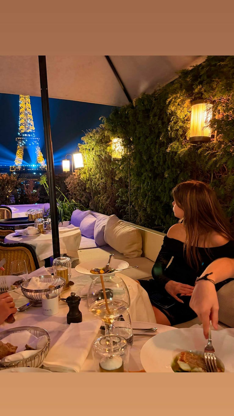 El viaje de Wanda Nara y sus hijos a París (Fotos: Instagram @wanda_nara)