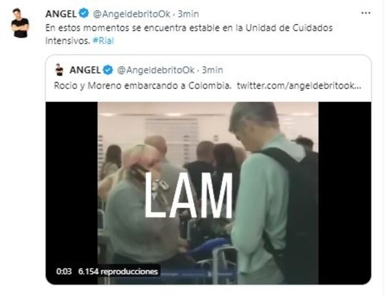 El video de More y Rocío yendo a ver a Jorge Rial, internado en Colombia: "Este episodio es más grave"