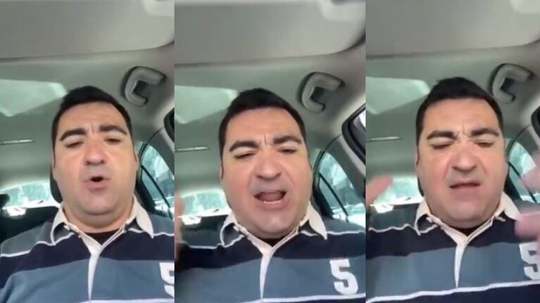 El video que se hizo viral de un español que critica a los políticos y se queja de los impuestos.