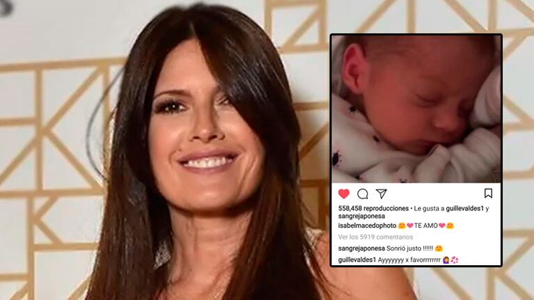 El video súper tierno de la hija de Isabel Macedo, sonriendo ante el te amo de su mamá