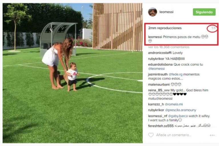 El video súper tierno del hijo menor de Messi aprendiendo a caminar: ¡alcanzó más de 2 millones de reproducciones en una hora!