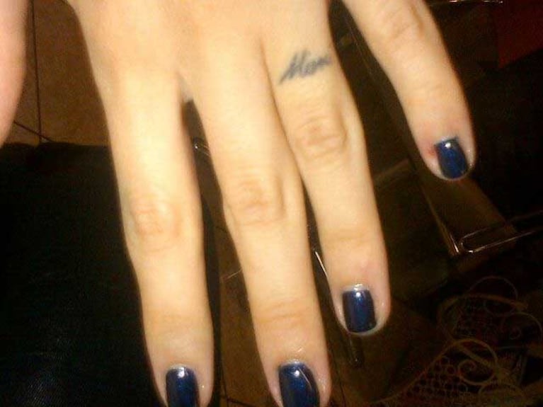 El viejo tatuaje de Wanda Nara para Maxi López. (Foto: Twitter)