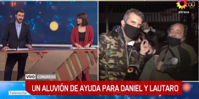 El viudo y su hijo en situación de calle se emocionaron tras la gran repercusión de su historia: "Argentina es solidaria"