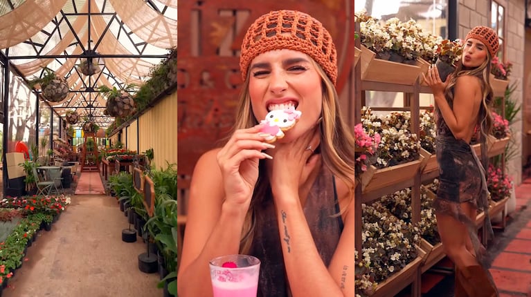 El vivero café de Julieta Poggio. Foto de Instagram @poggiojulieta