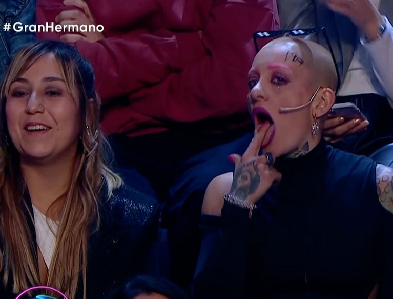 El vulgar gesto de Furia a Mauro Dalessio en plena gala de eliminación en Gran Hermano