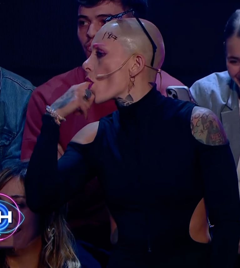 El vulgar gesto de Furia a Mauro Dalessio en plena gala de eliminación en Gran Hermano