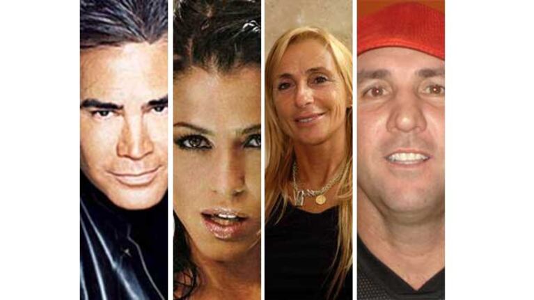 Elenco completo: "La Mole" Moli, Pamela David y "El Puma" Rodríguez