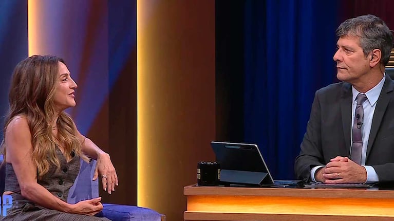 Eleonora Wexler con Mario Pergolini en Otro Día Perdido (Foto: captura eltrece)