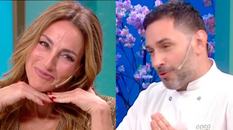 Eleonora Wexler y Coco Carreño en Almorzando con Juana (Foto: captura eltrece)